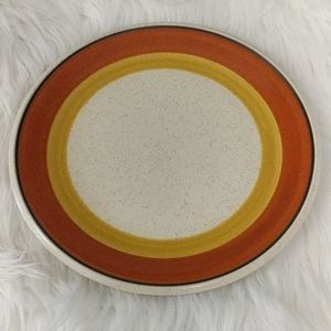 Imperial by W. Dalton Stoneware Tangerine Plate